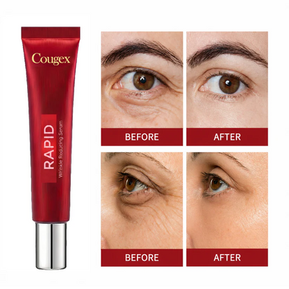Effective in One Minute - Cougex™ Rapid Wrinkle-Reducing Serum for Wrinkles, Bags & Dark Circles